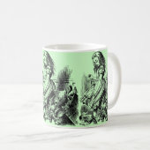 Alice im Wunderland – Alice in Wonderland pastel Kaffeetasse (VorderseiteRechts)