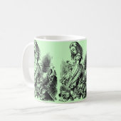 Alice im Wunderland – Alice in Wonderland pastel Kaffeetasse (Vorderseite Links)
