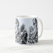 Alice im Wunderland – Alice in Wonderland pastel Kaffeetasse (VorderseiteRechts)