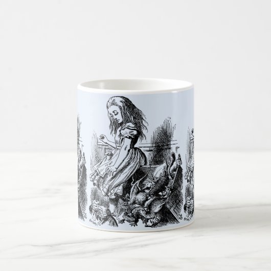 Alice im Wunderland – Alice in Wonderland pastel Kaffeetasse (Mittel)