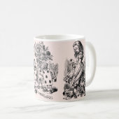 Alice im Wunderland – Alice in Wonderland pastel Kaffeetasse (VorderseiteRechts)