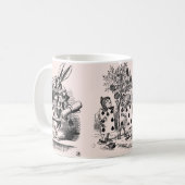 Alice im Wunderland – Alice in Wonderland pastel Kaffeetasse (Vorderseite Links)