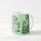 Alice im Wunderland – Alice in Wonderland pastel Kaffeetasse (VorderseiteRechts)