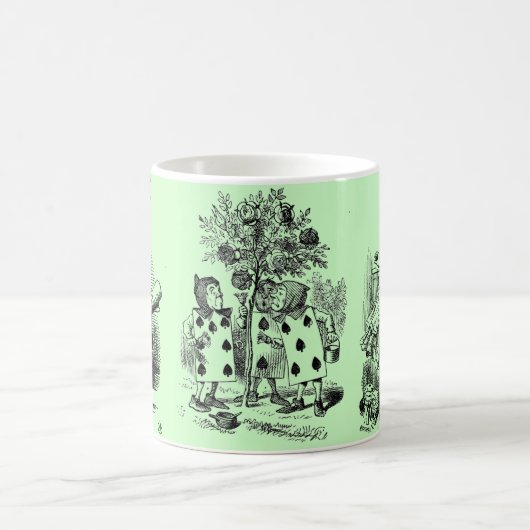 Alice im Wunderland – Alice in Wonderland pastel Kaffeetasse (Mittel)