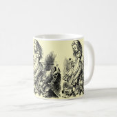Alice im Wunderland – Alice in Wonderland pastel Kaffeetasse (VorderseiteRechts)