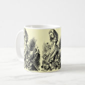 Alice im Wunderland – Alice in Wonderland pastel Kaffeetasse (Vorderseite Links)