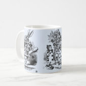 Alice im Wunderland – Alice in Wonderland pastel Kaffeetasse (Vorderseite Links)
