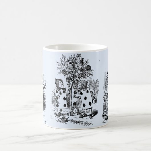 Alice im Wunderland – Alice in Wonderland pastel Kaffeetasse (Mittel)