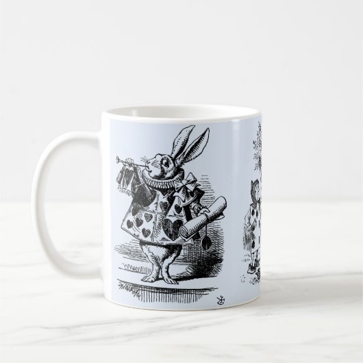 Alice im Wunderland – Alice in Wonderland pastel Kaffeetasse (Links)