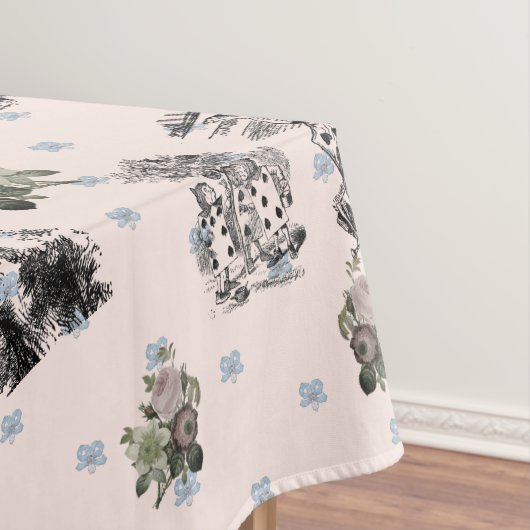 Alice im Wunderland – Alice in Wonderland pastel Tischdecke (Beispiel)