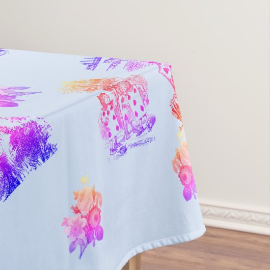 Alice im Wunderland – Alice in Wonderland pastel Tischdecke (Beispiel)