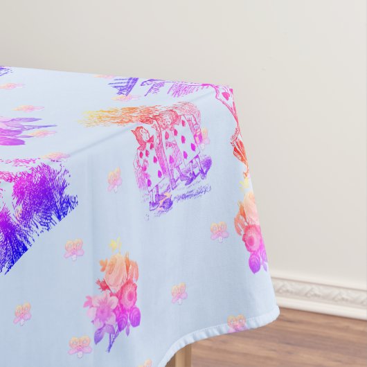 Alice im Wunderland – Alice in Wonderland pastel Tischdecke (Beispiel)