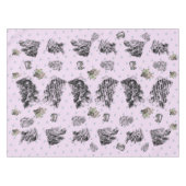 Alice im Wunderland – Alice in Wonderland pastel Tischdecke (Vorderseite (Horizontal))