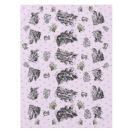 Alice im Wunderland – Alice in Wonderland pastel Tischdecke
