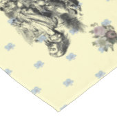 Alice im Wunderland – Alice in Wonderland pastel Tischdecke (Schrägansicht)