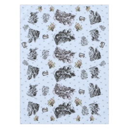 Alice im Wunderland – Alice in Wonderland pastel Tischdecke