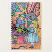 Alice im Wunderland, Alice trifft die Raupe Planer (Vorderseite)