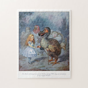 Alice im Wunderland Alice und das Dodo-Puzzlespiel Puzzle