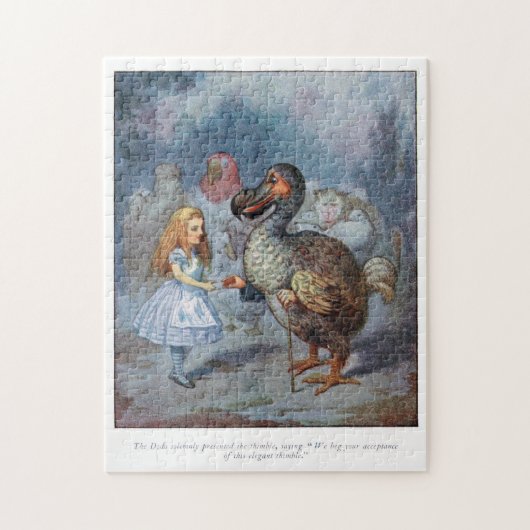 Alice im Wunderland Alice und das Dodo-Puzzlespiel Puzzle (Vertikal)