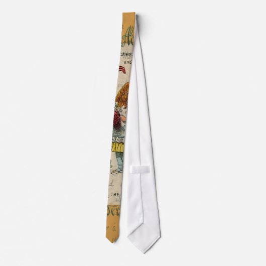 Alice im Wunderland: Alice und der Flamingo Krawatte (Rückseite)