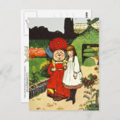 Alice im Wunderland: Alice und die Duchess Postkarte (Vorne/Hinten)