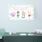 Alice im Wunderland als Geburtstagsbanner Banner (Messeveranstaltung)