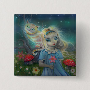 Alice im Wunderland Anstecknadel