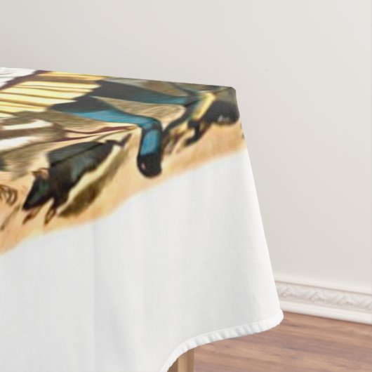 Alice im Wunderland Art|Geschenk für Kaninchenlieb Tischdecke (Beispiel)