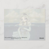 Alice im Wunderland Art Postcard Tränenpool Postkarte (Rückseite)
