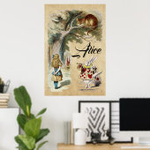 Alice im Wunderland Art Print, Herald - ALICE Poster (Heimbüro)