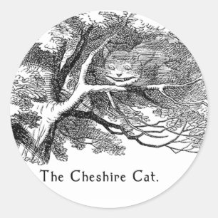 Alice im Wunderland Art Stickers in 2 Größen