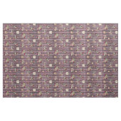 Alice im Wunderland auf rosa und schwarzem Stoff (Fat Quarter (45,7 x 55,9 cm))