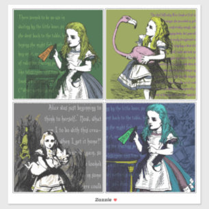 +{ Alice im Wunderland }+ Aufkleber