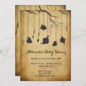 Alice im Wunderland Baby Dusche Tee Party Einladung (Vorne/Hinten)