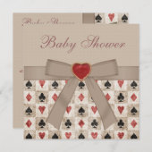 Alice im Wunderland-Baby-Duschen-Tee-Party lädt Einladung (Vorne/Hinten)