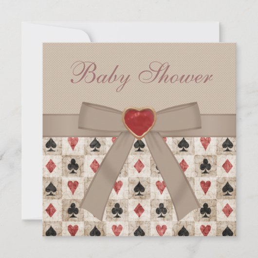 Alice im Wunderland-Baby-Duschen-Tee-Party lädt Einladung (Vorderseite)