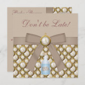 Alice im Wunderland-Baby-Duschen-Tee-Party lädt Einladung (Vorne/Hinten)