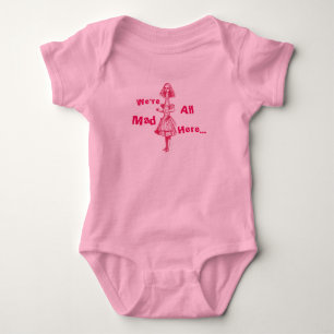 Alice im Wunderland Baby Strampler