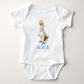 ALICE IM WUNDERLAND BABY STRAMPLER
