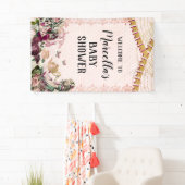 Alice im Wunderland Babydusche Banner (Insitu)