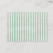 Alice im Wunderland Babydusche Begleitkarte (Rückseite)