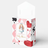 Alice im Wunderland Babydusche Geschenkschachtel (Geöffnet)