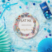 Alice im Wunderland Babydusche Papierplatte Pappteller (Party)