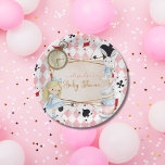 Alice im Wunderland Babydusche Pappteller<br><div class="desc">Treten Sie ein in die skurrile Welt von Wonderland mit unseren Alice im Wunderland Baby Shower Paper Tellern. Diese Teller mit faszinierenden Illustrationen, die von Lewis Carroll zeitloser Geschichte inspiriert wurden, erheben Ihre Babydusche zu einem zauberhaften Speiseerlebnis. Jeder Teller ist ein Kunstwerk, das jeden Bissen in eine Reise durch das...</div>