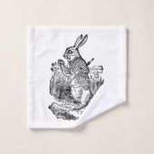 Alice im Wunderland Badhandtuch Set (Waschlappen)