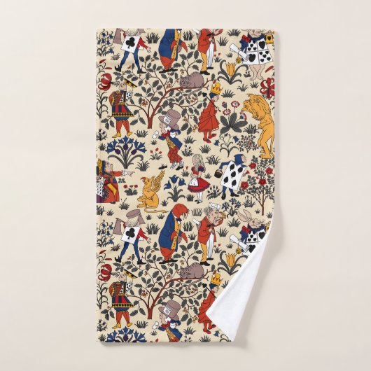 Alice im Wunderland Badhandtuch Set (Handtuch)