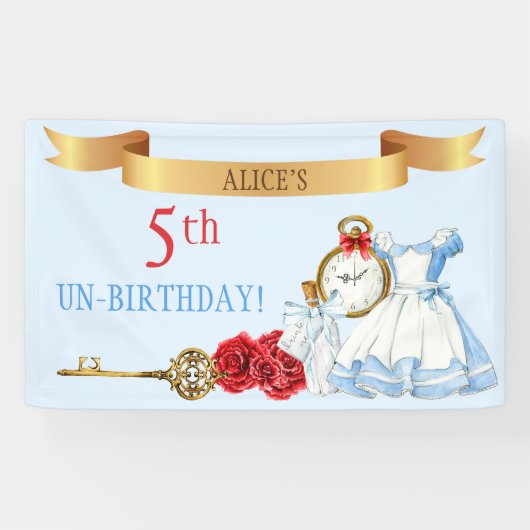 Alice im Wunderland Banner (Horizontal)
