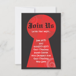 Alice im Wunderland Bat Mitzvah Party Card Einladung