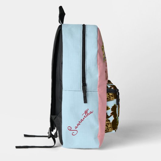 Alice im Wunderland Bedruckter Rucksack (Links)