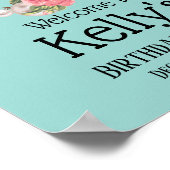 Alice im Wunderland, Begrüßungszeichen Poster (Ecke)